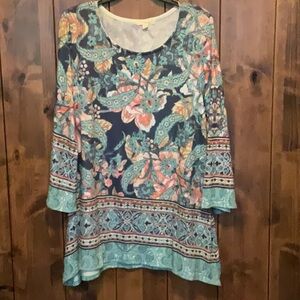 Floral Print Women's Top